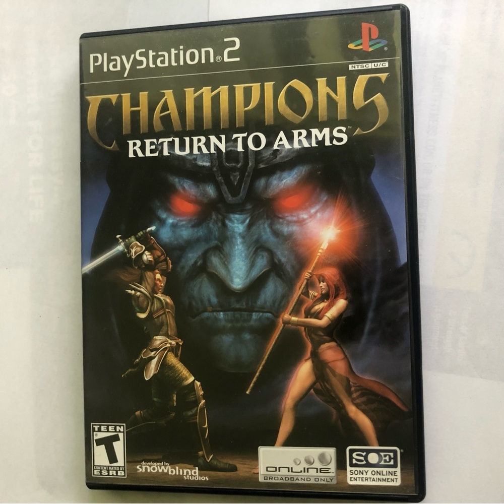 Champions Return to Arms for Sony PlayStation 2 and Prima Games Guide package